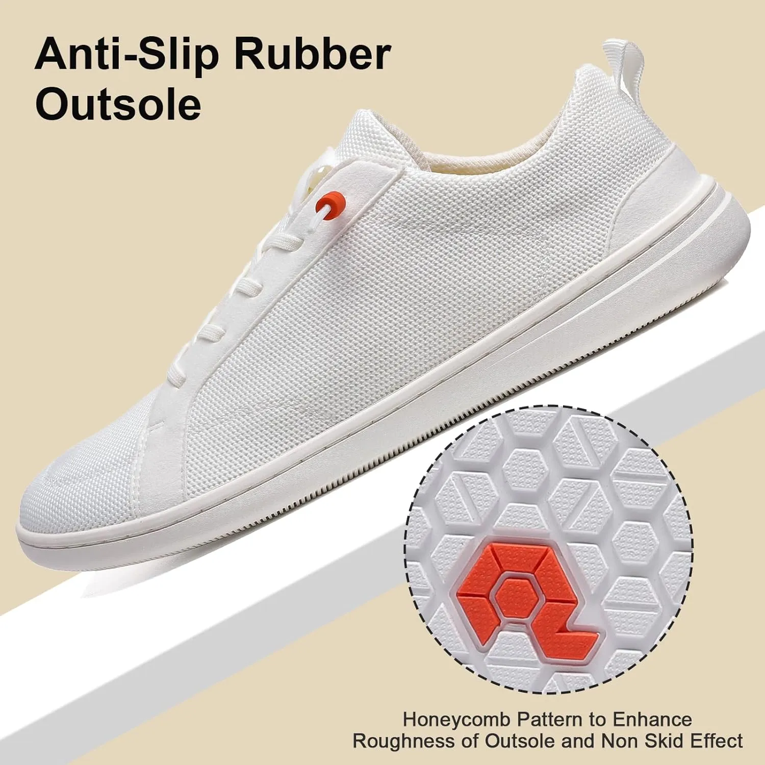 Barefoot Wide Toe Box Shoes for Women - Minimalist Barefoot Shoes with | Zero Drop Sole | Extra Wide Slip on Walking Shoes for Women