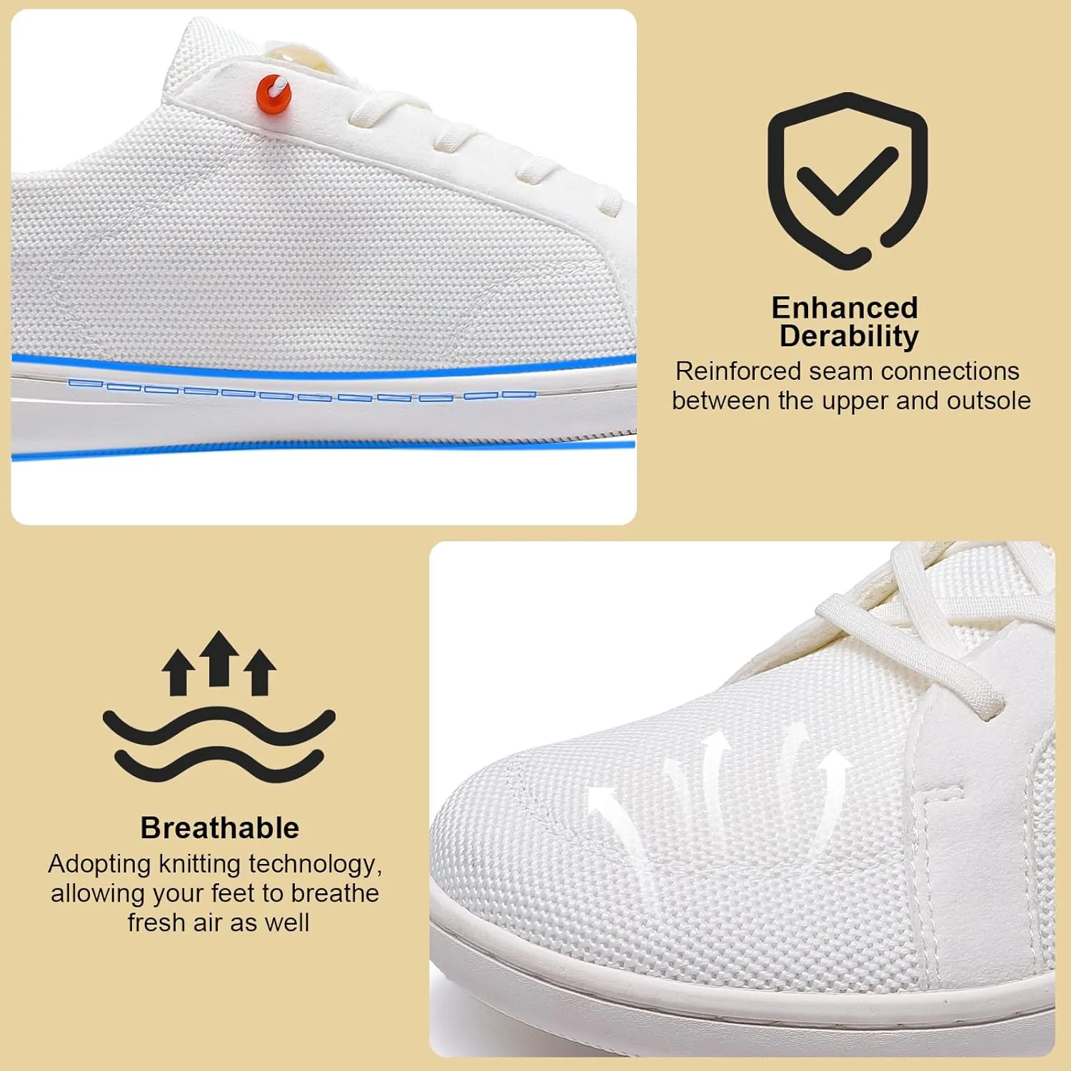 Barefoot Wide Toe Box Shoes for Women - Minimalist Barefoot Shoes with | Zero Drop Sole | Extra Wide Slip on Walking Shoes for Women