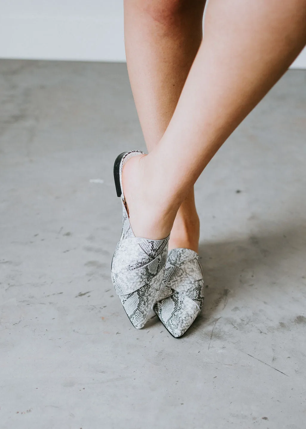 Charming Behavior Pointed Toe Mule