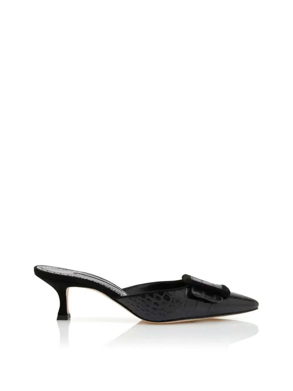 Croc-Embossed Maysalebi Mules