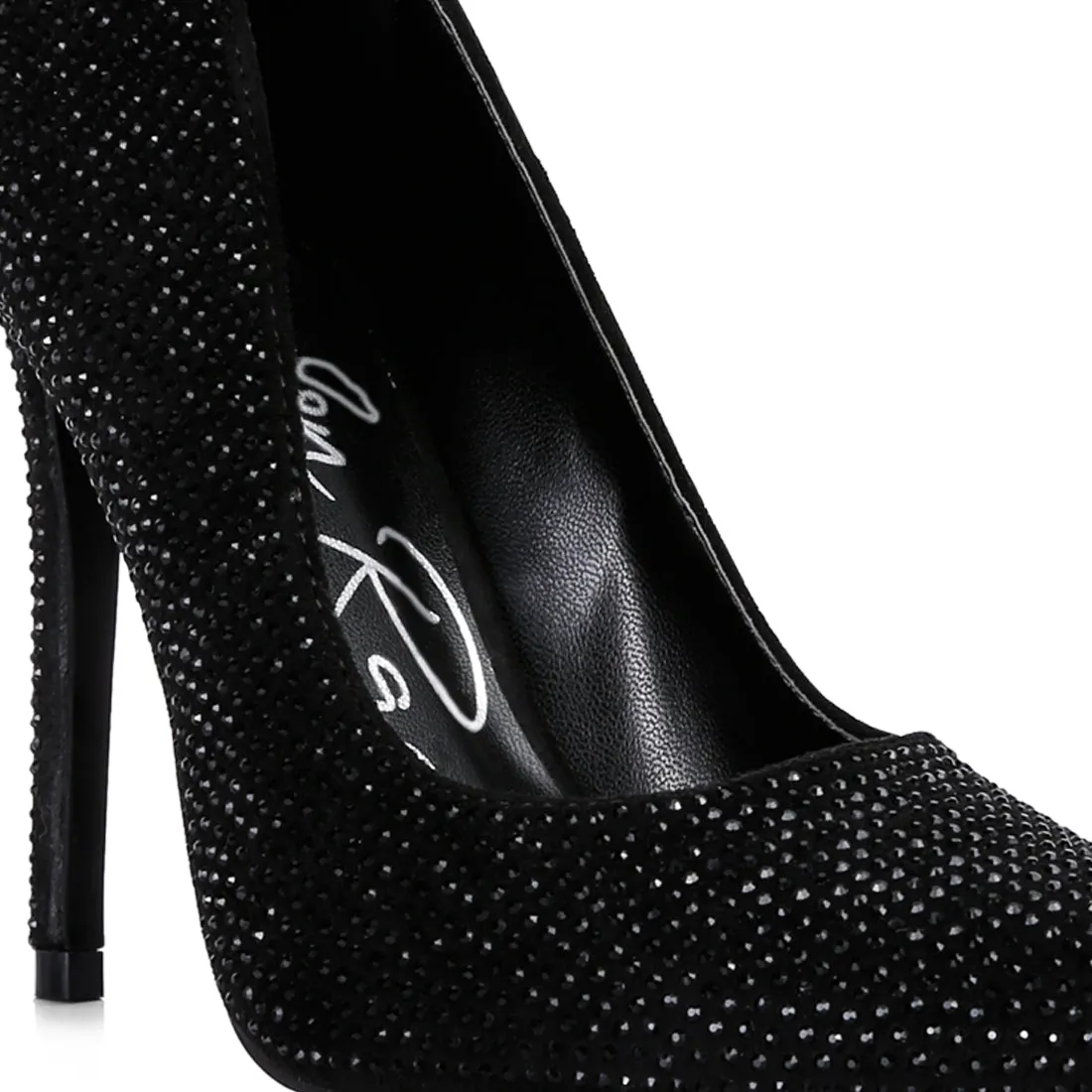 Diamante High Heeled Pumps