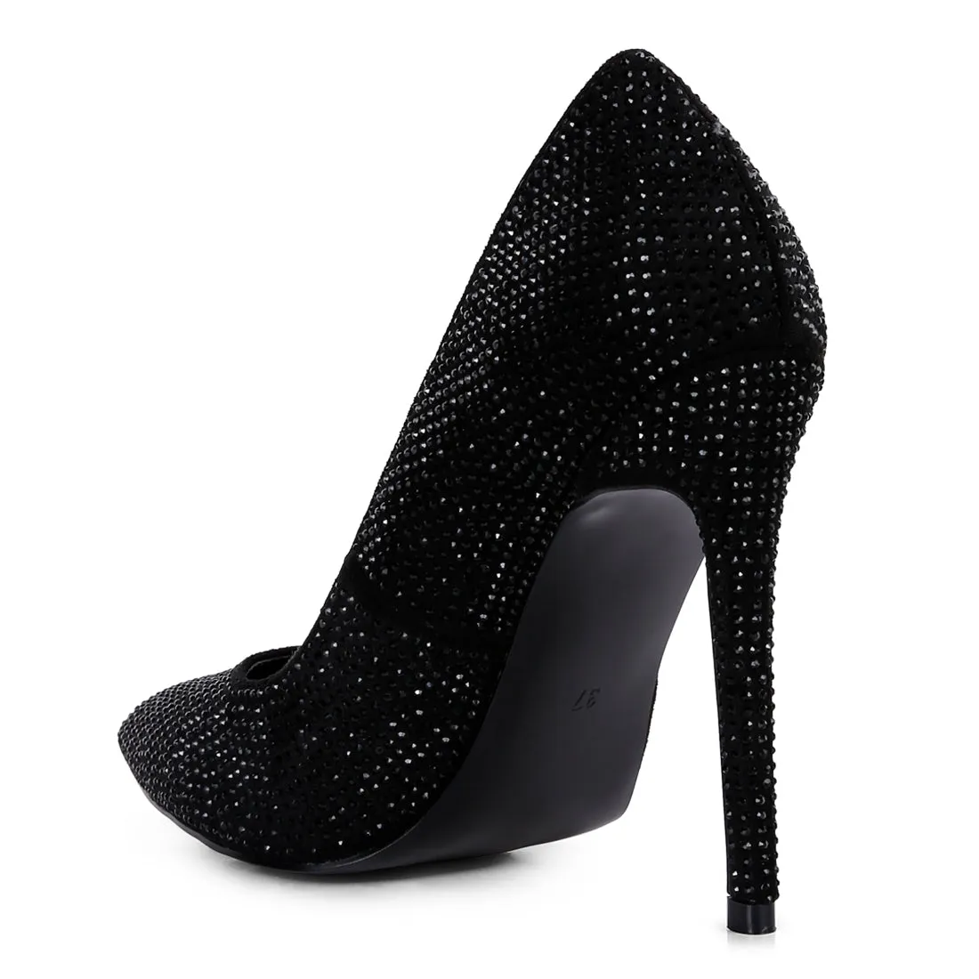 Diamante High Heeled Pumps