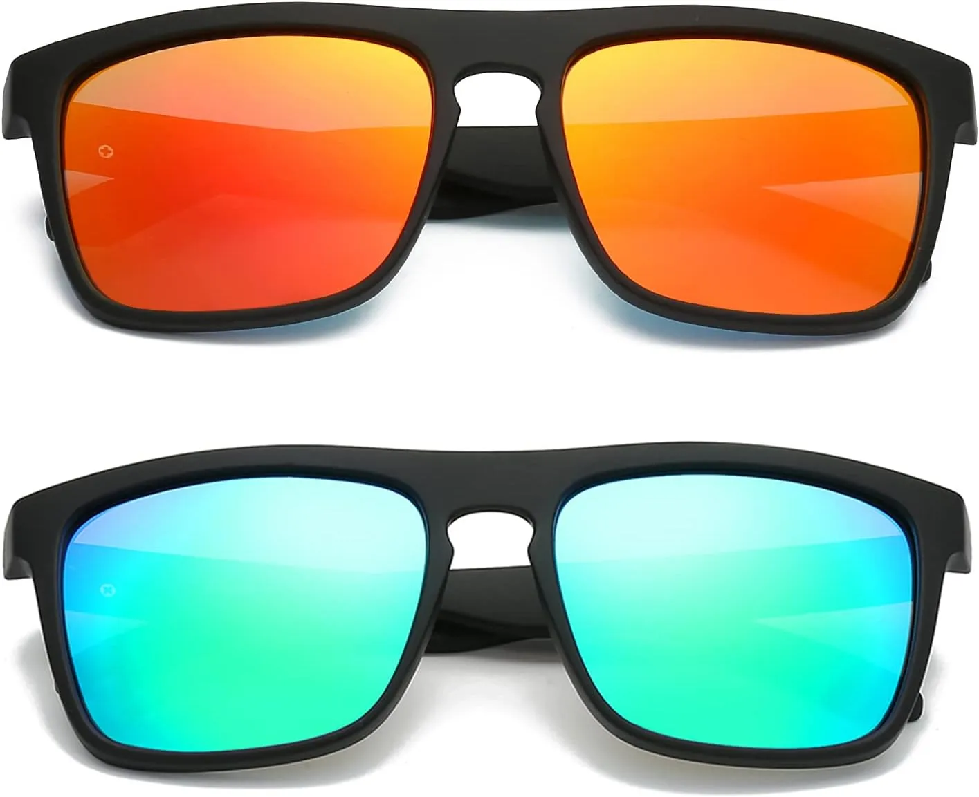 DUBERY Classic Polarized Sunglasses for Men Women Retro 100% UV Protection Driving Sun Glasses D731