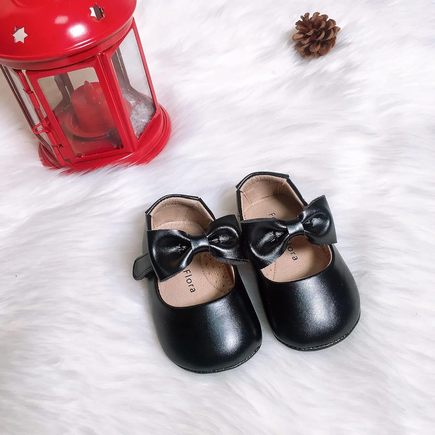 Felix & Flora Soft Sole Baby Shoes - Infant Baby Walking Shoes Moccasinss Rubber Sole Crib Shoes