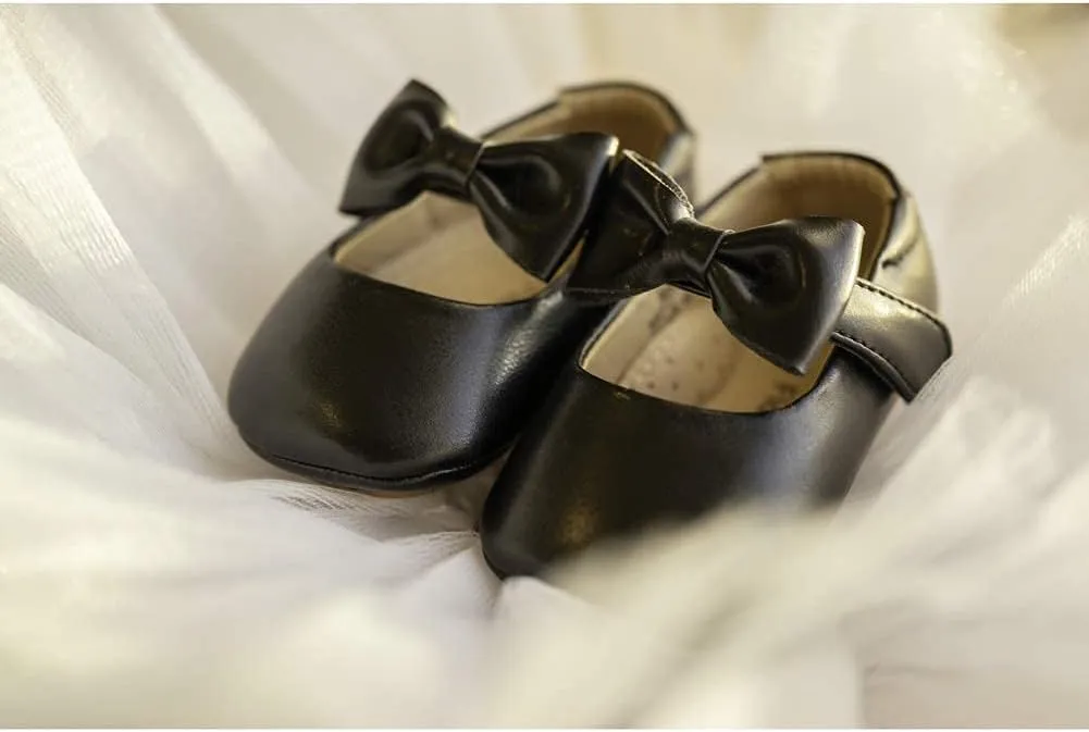 Felix & Flora Soft Sole Baby Shoes - Infant Baby Walking Shoes Moccasinss Rubber Sole Crib Shoes