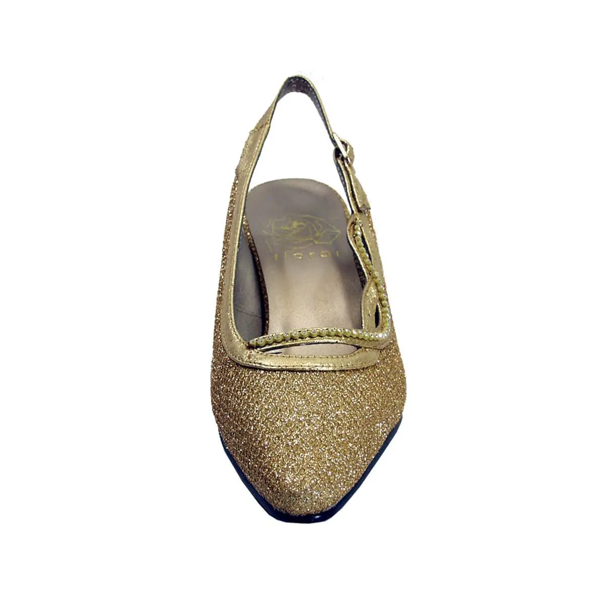 FLORAL Bonita Women's Wide Width Slingback Dress Pumps