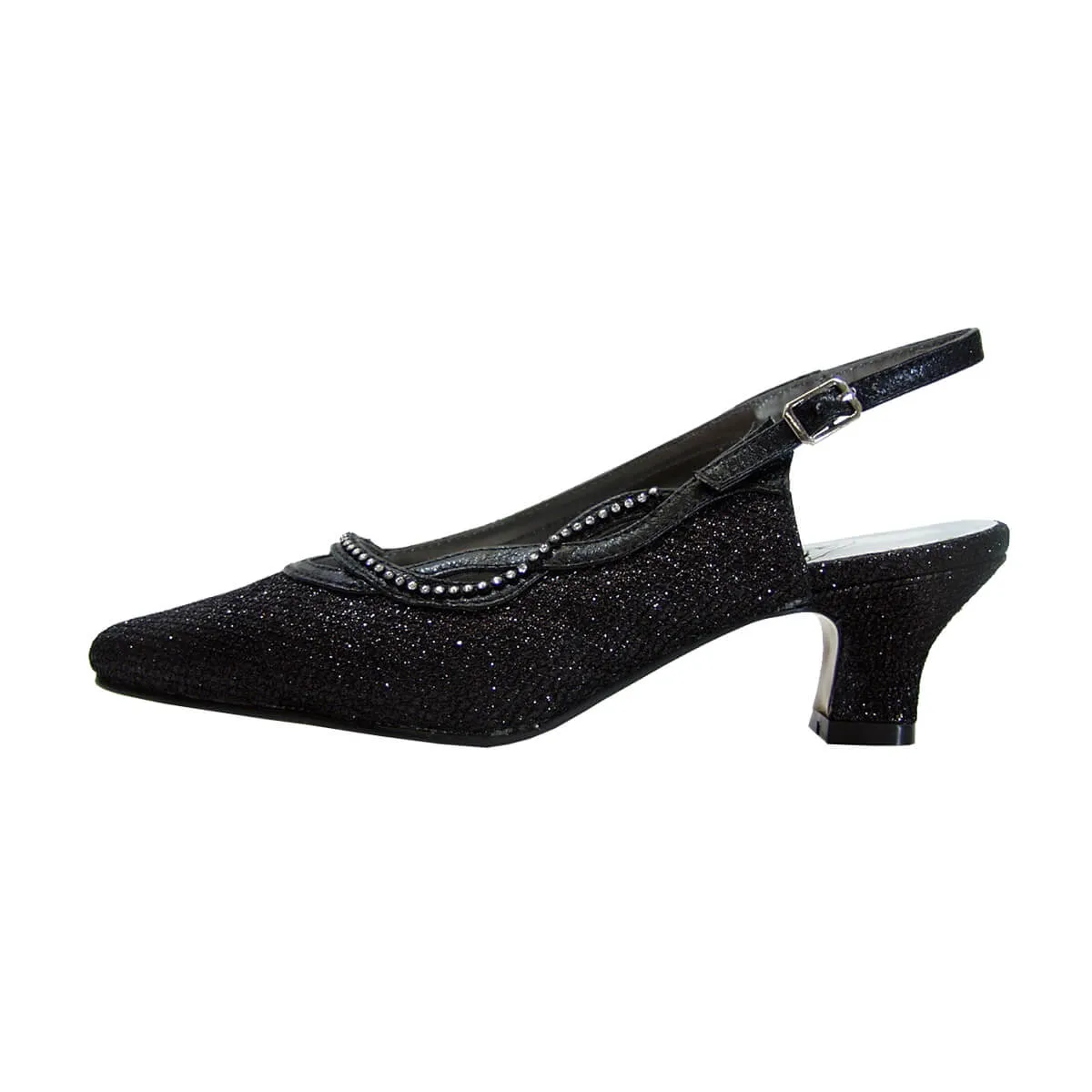 FLORAL Bonita Women's Wide Width Slingback Dress Pumps
