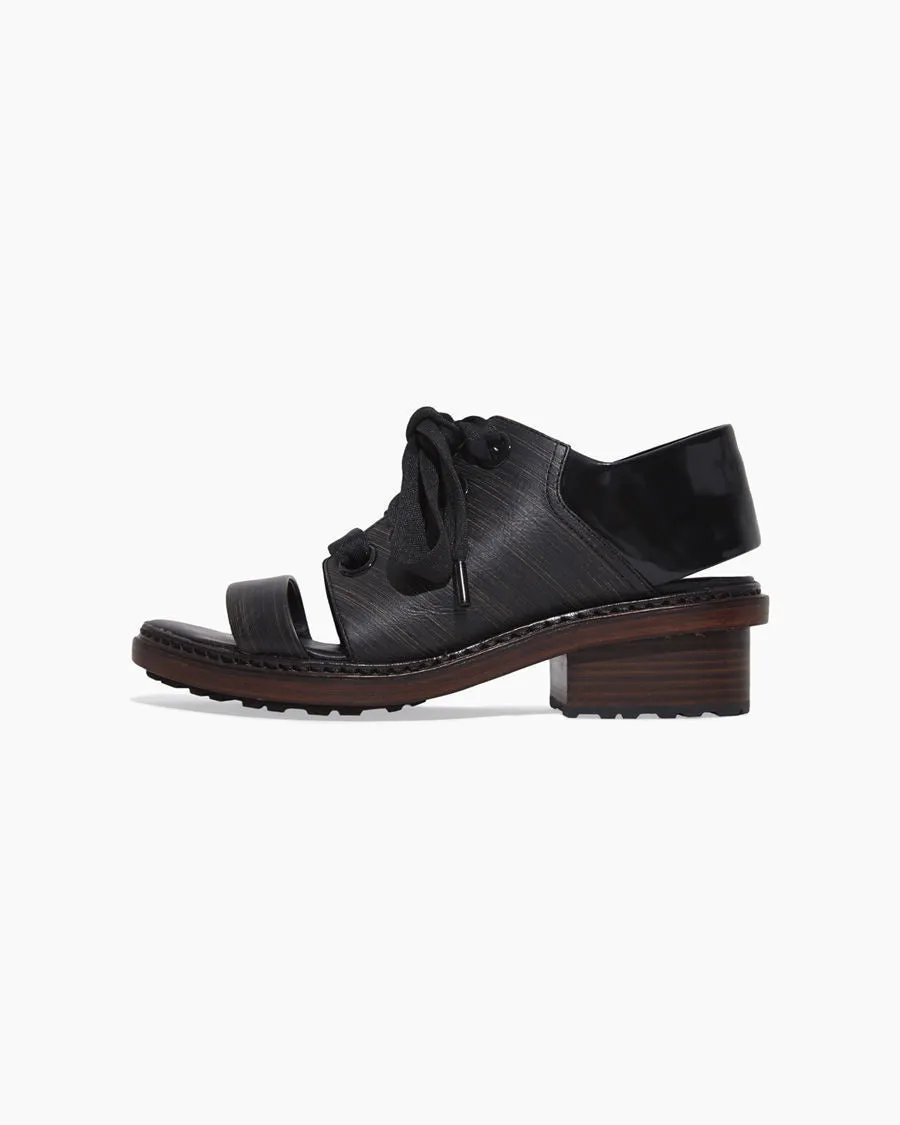 Floreana Open Toe Lace-Up