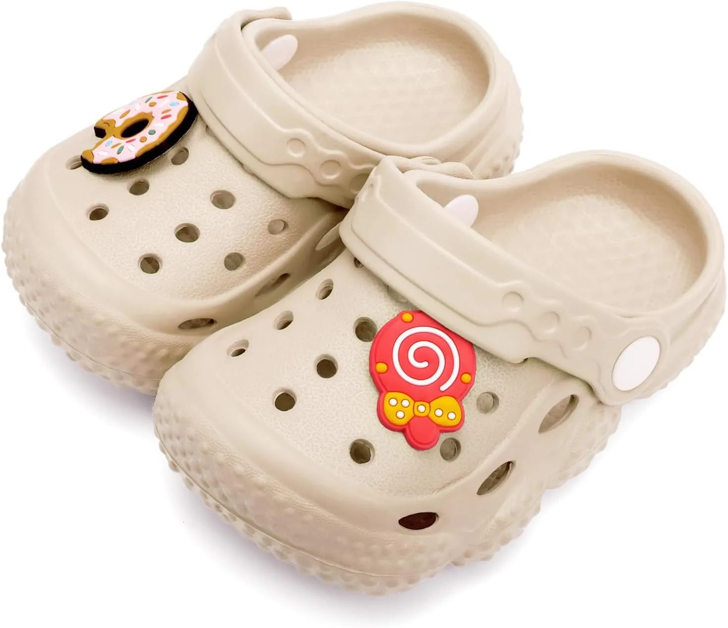 INMINPIN Baby Clogs Garden Shoes Newborn Infant Lightweight Breathable Beach Pool Sandals Non-Slip Baby Boys Girls Water Shower Summer Shoes Splay Naturally