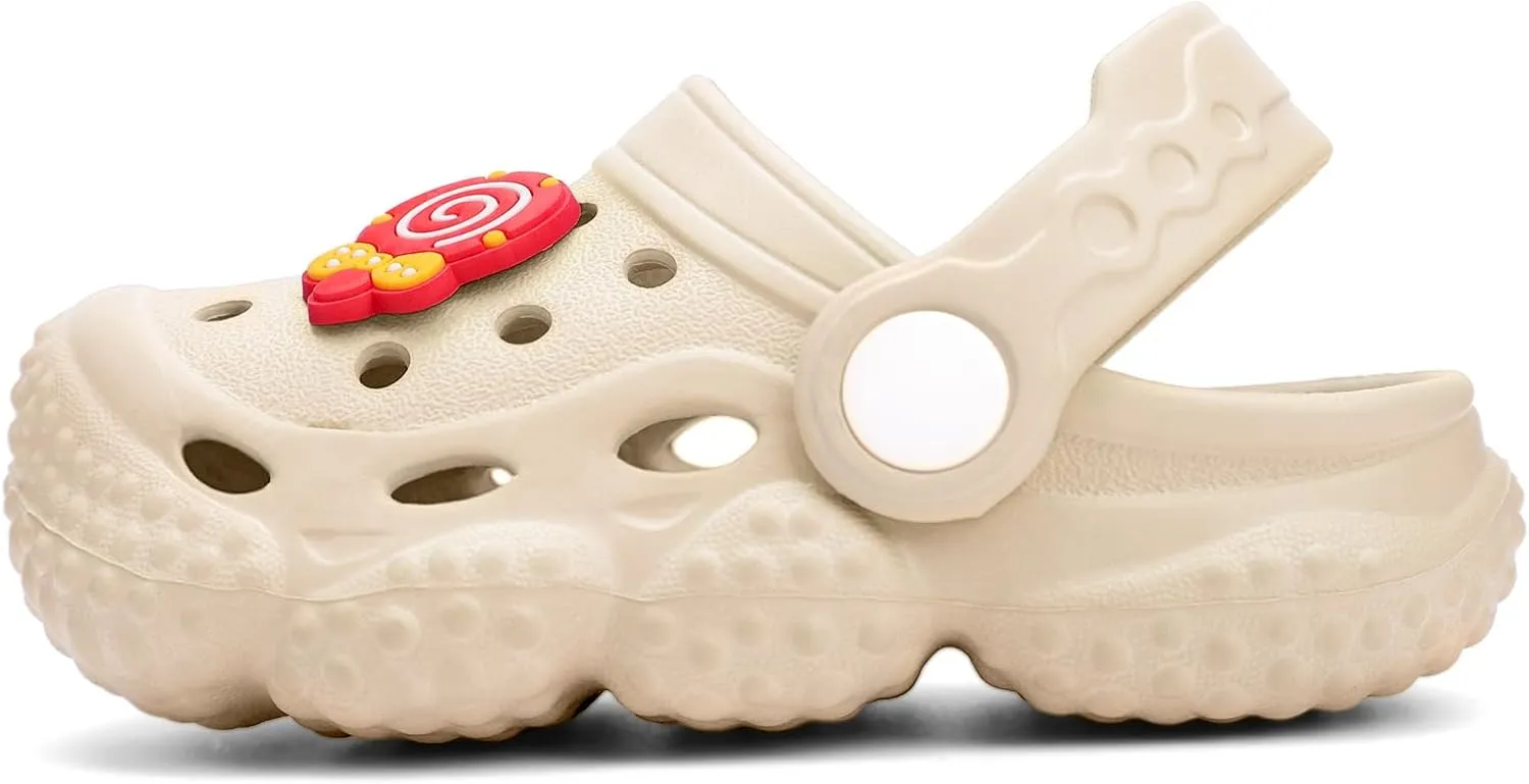 INMINPIN Baby Clogs Garden Shoes Newborn Infant Lightweight Breathable Beach Pool Sandals Non-Slip Baby Boys Girls Water Shower Summer Shoes Splay Naturally