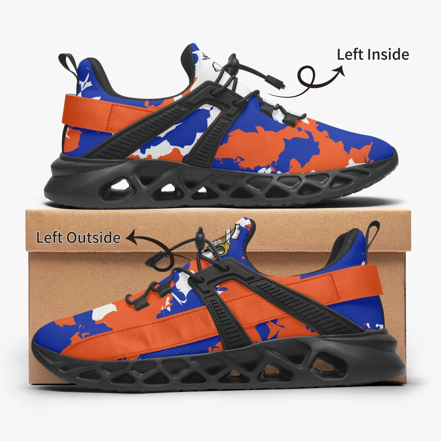 Kicxs FLG Camo Mesh Running Shoes