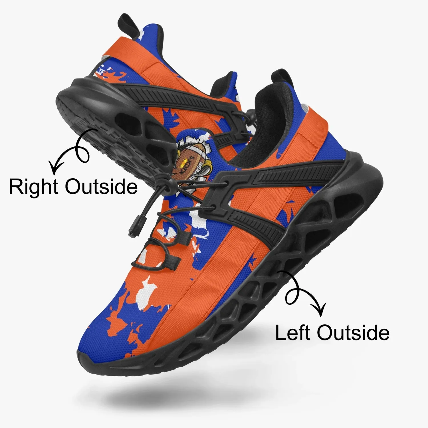 Kicxs FLG Camo Mesh Running Shoes