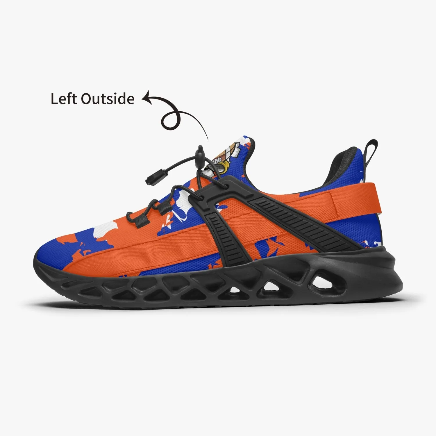 Kicxs FLG Camo Mesh Running Shoes