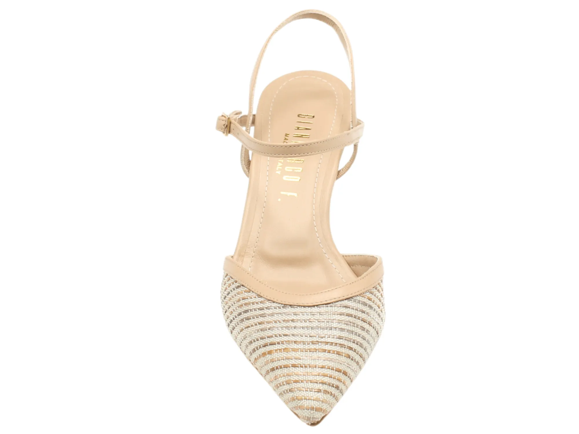 M222 Woven Slingback