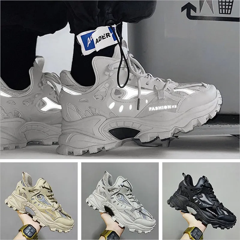 Mens Sneakers Breathable Damping Sports