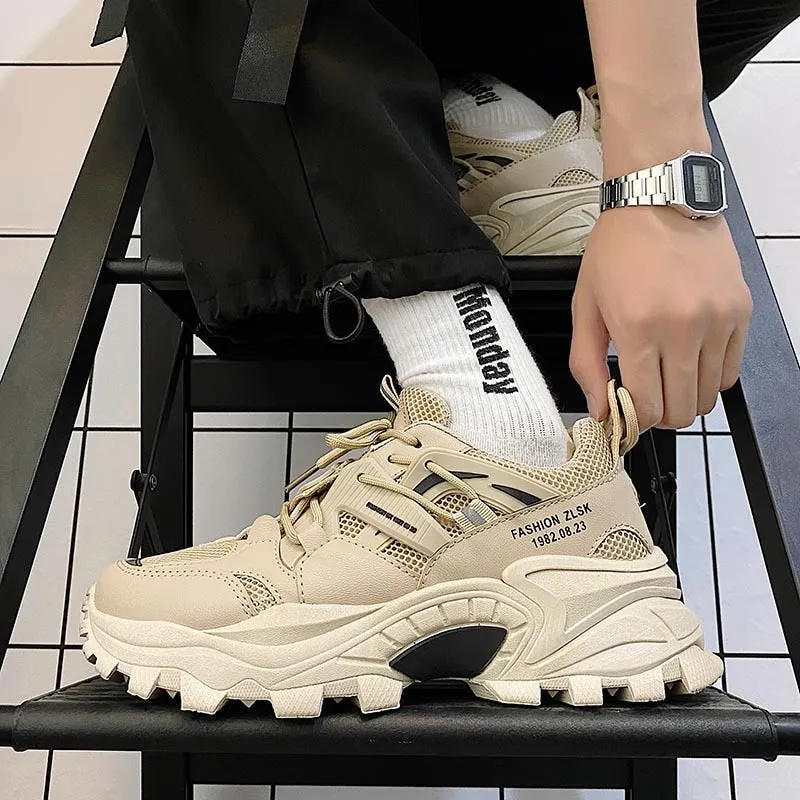Mens Sneakers Breathable Damping Sports