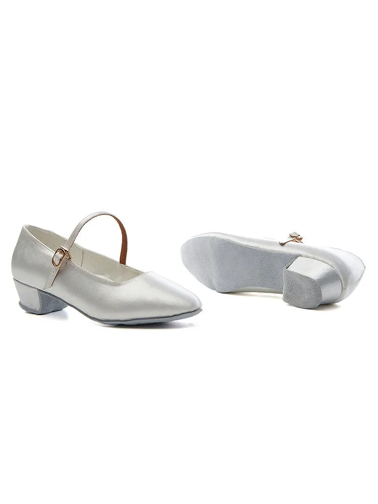 Modern Dance Satin Shoes Indoor Professional Training Shoes