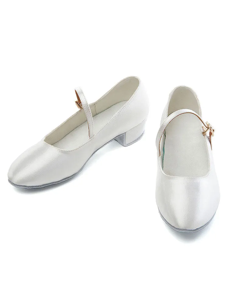Modern Dance Satin Shoes Indoor Professional Training Shoes