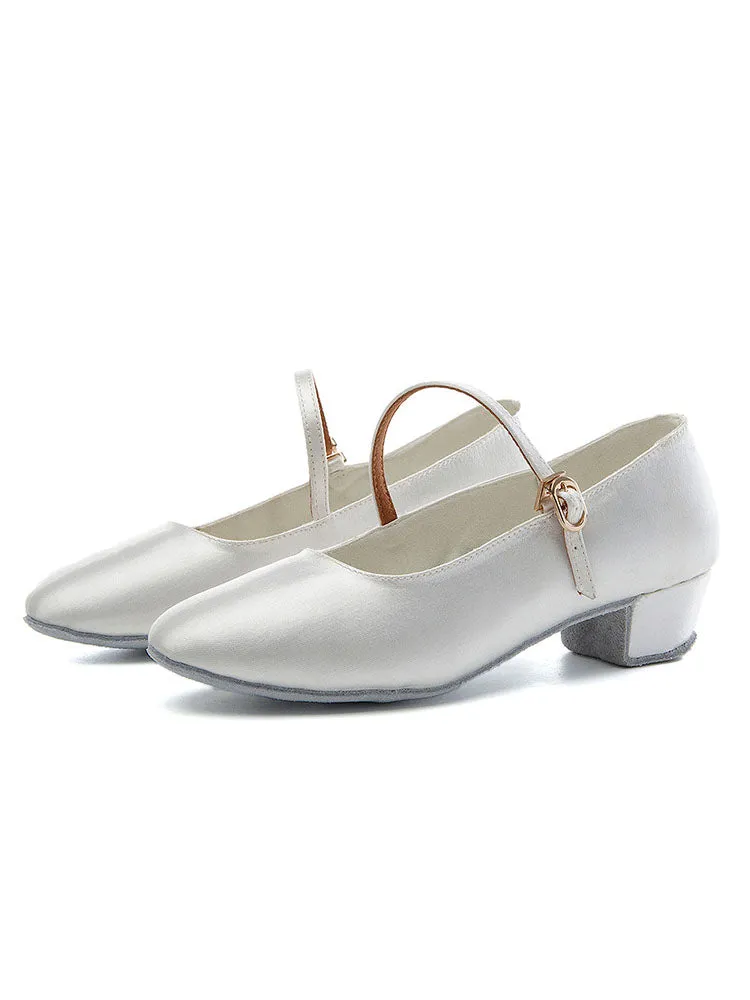 Modern Dance Satin Shoes Indoor Professional Training Shoes