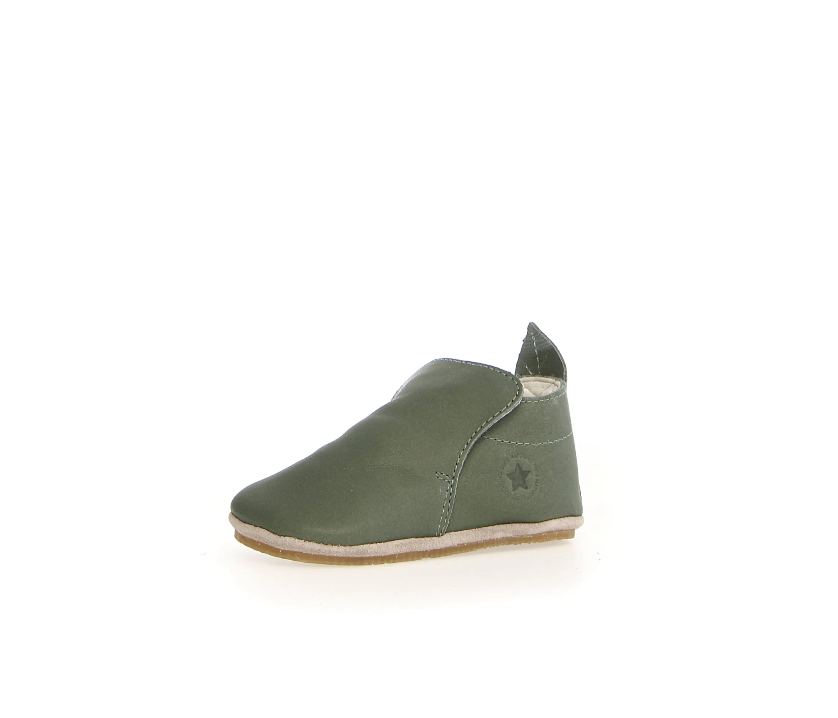 Naturino Plumard | Sage Green Baby Soft Sole Bootie