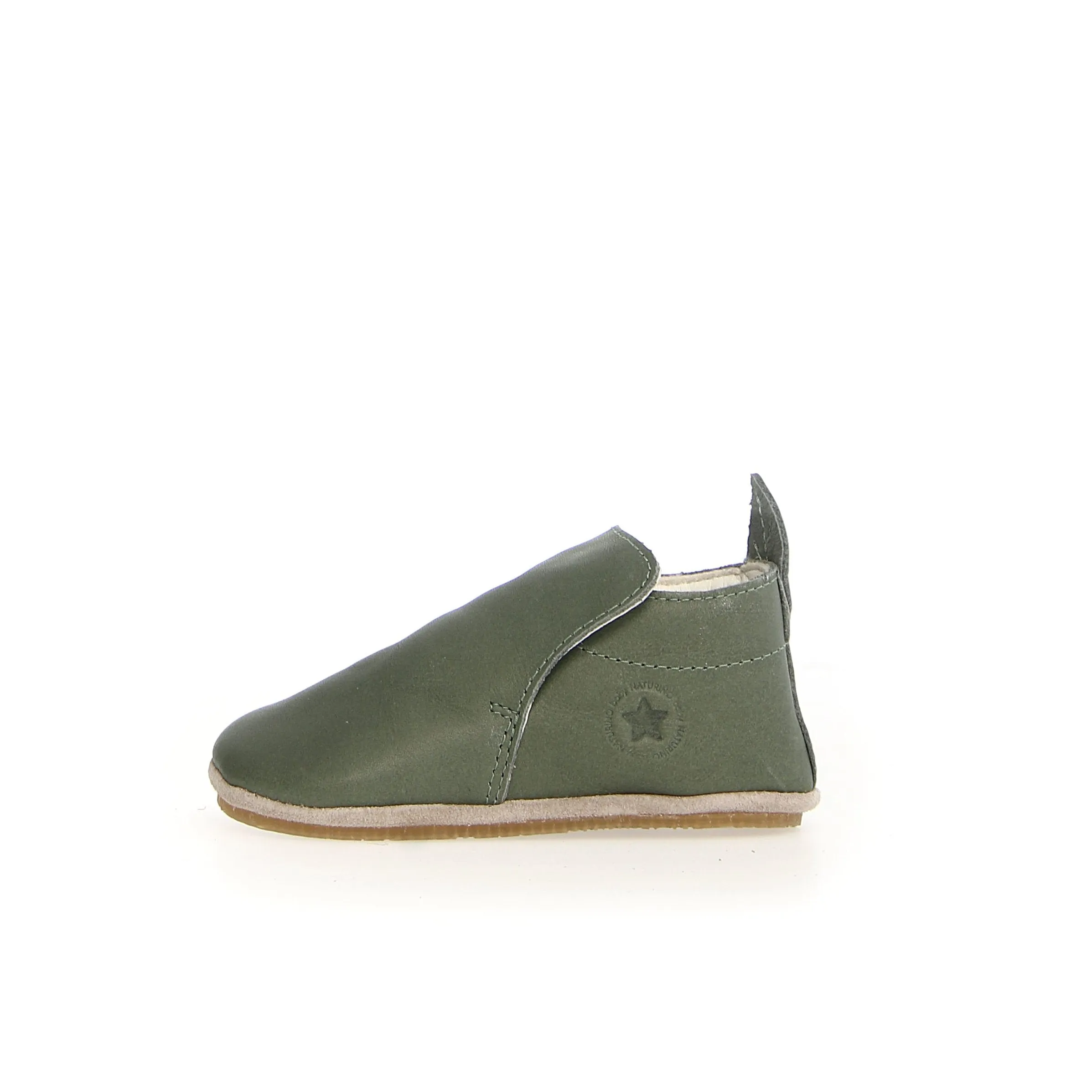 Naturino Plumard | Sage Green Baby Soft Sole Bootie