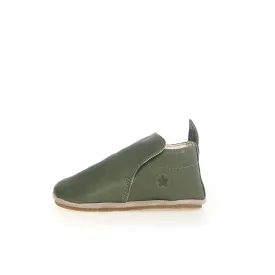Naturino Plumard | Sage Green Baby Soft Sole Bootie