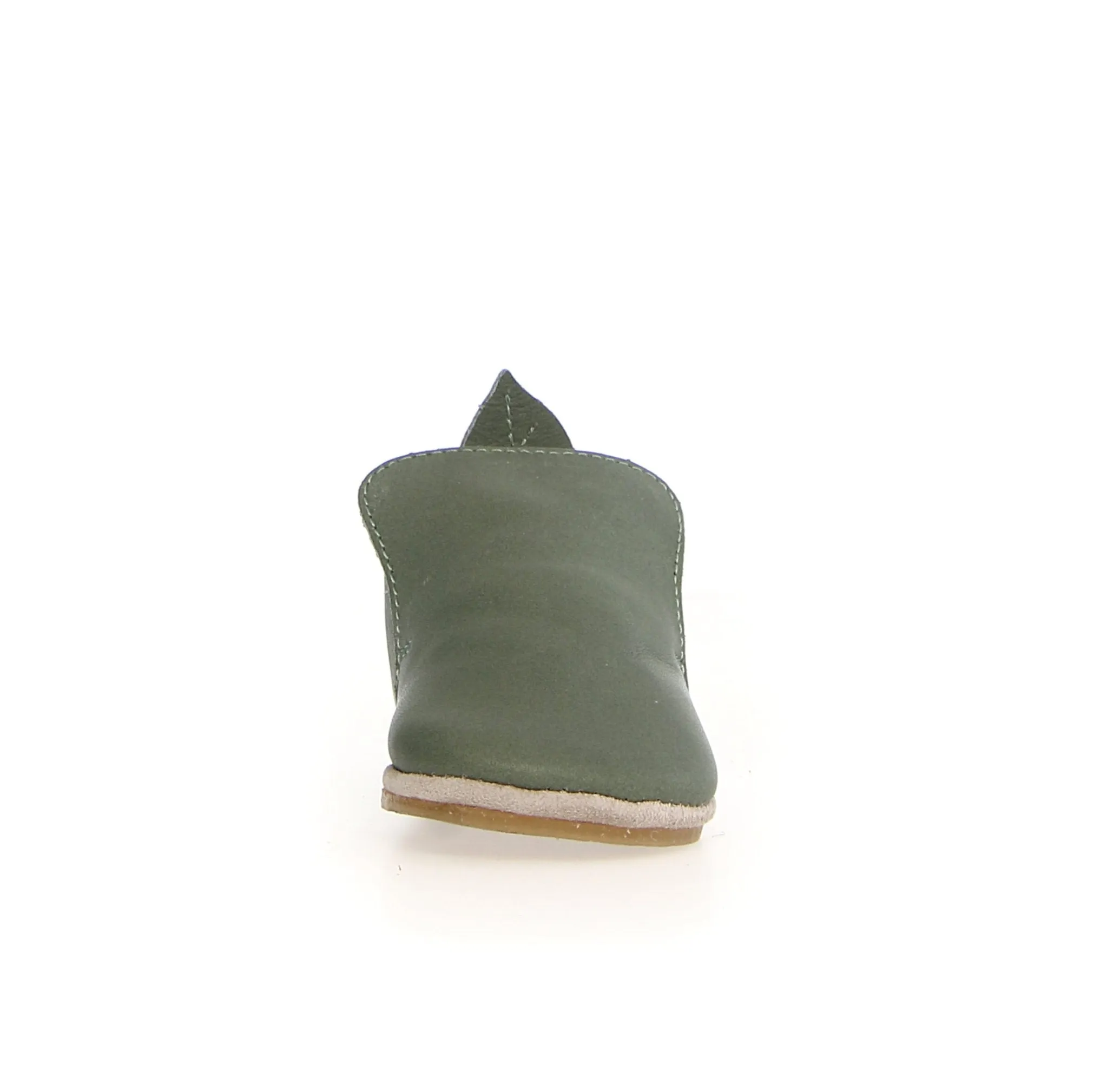 Naturino Plumard | Sage Green Baby Soft Sole Bootie