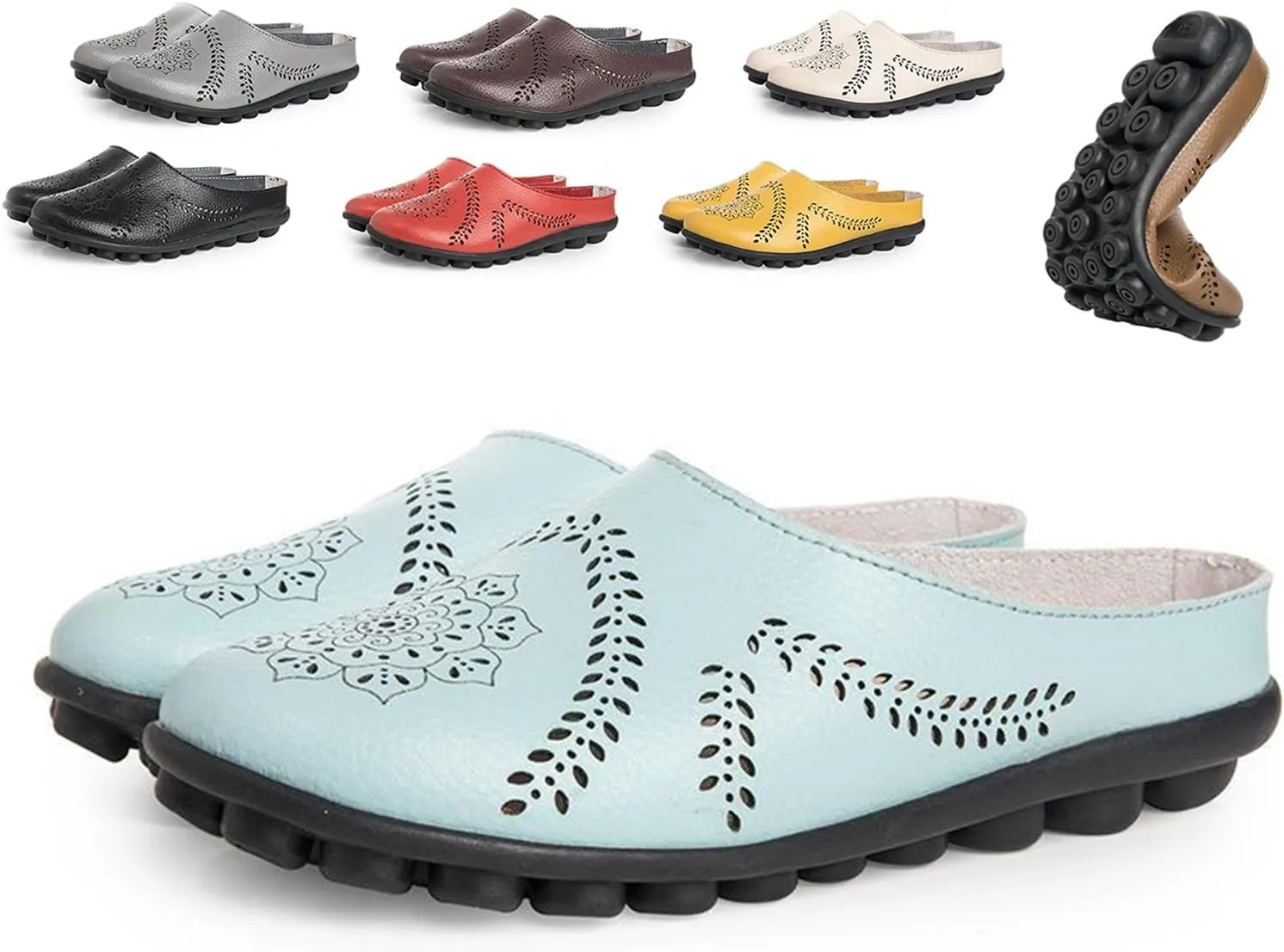 Owlkay Shoes for Women,Owlkay Orthopedic Shoes for Women,Owlkay Casual All-Match Hollow Slippers
