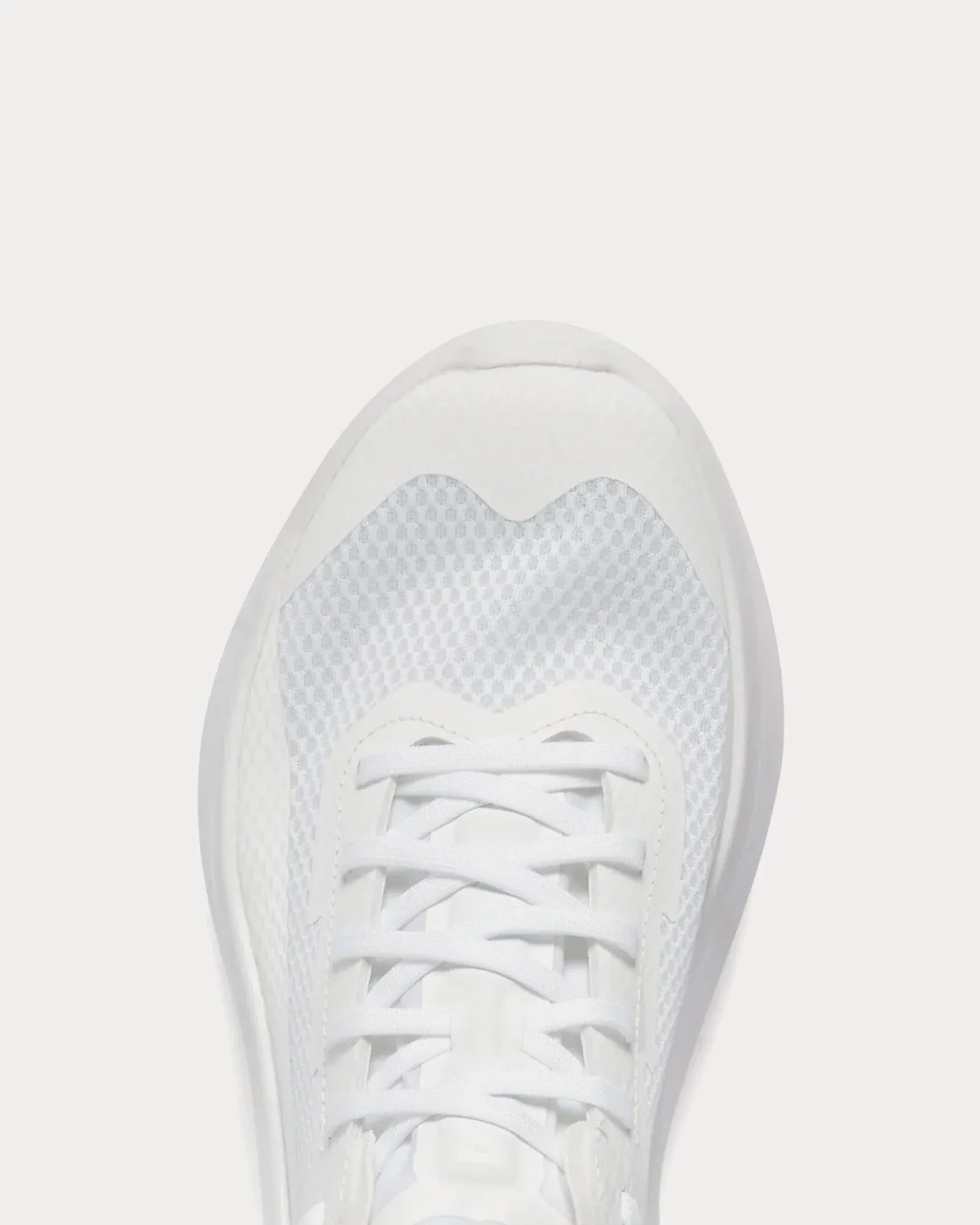 Phantasm Platform White Low Top Sneakers