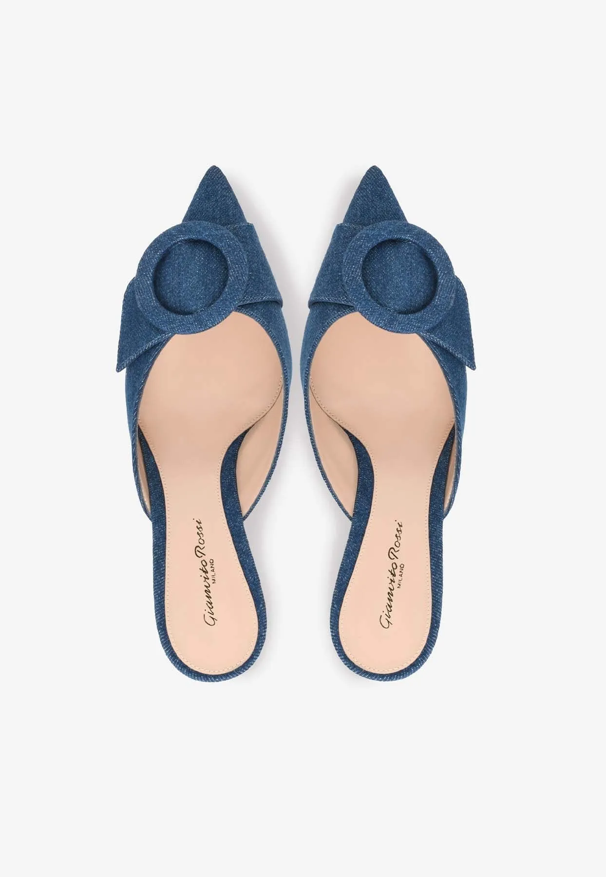 Portofino 55 Denim Mules