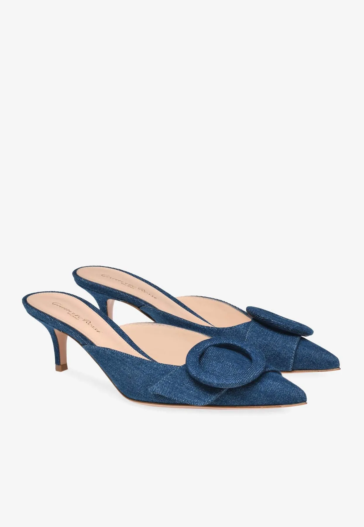 Portofino 55 Denim Mules