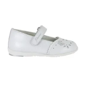 Primigi Off White Leather Mary Janes