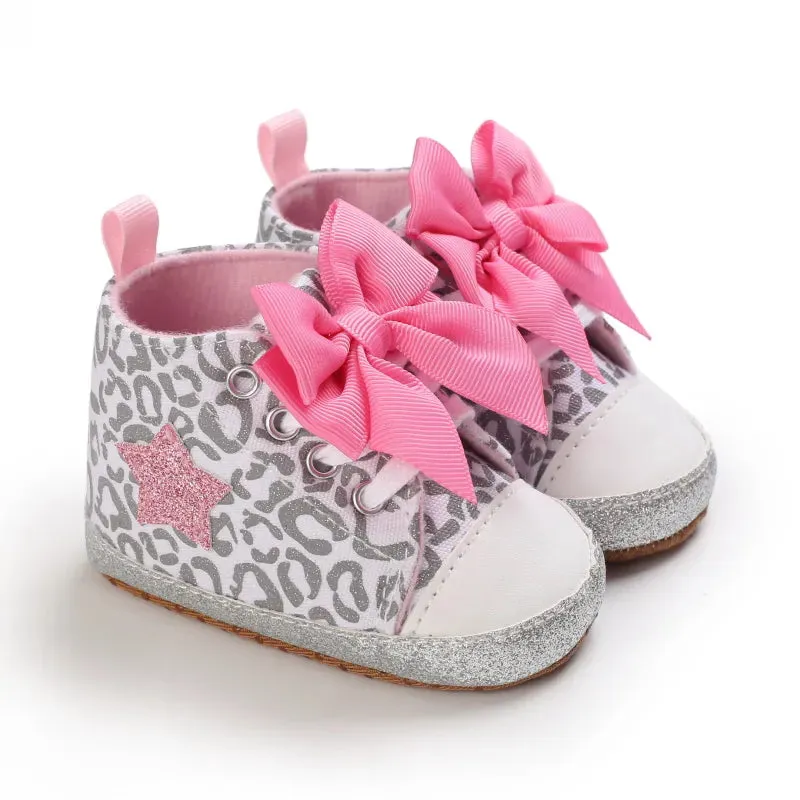 Princess Pink Soft Sole Baby Shoes