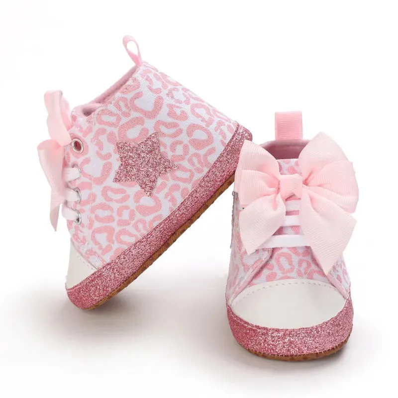 Princess Pink Soft Sole Baby Shoes