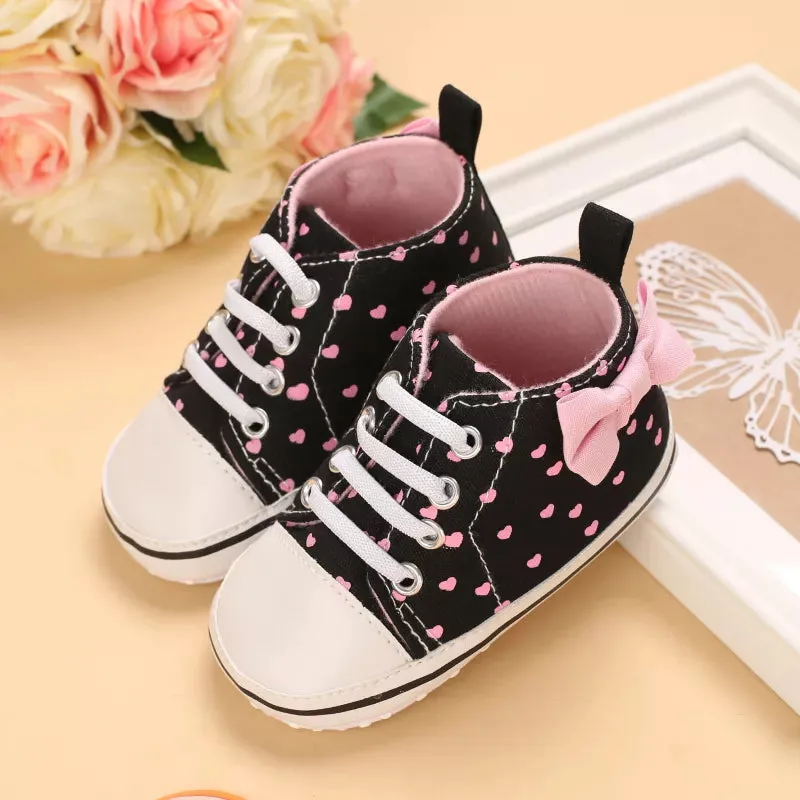 Princess Pink Soft Sole Baby Shoes