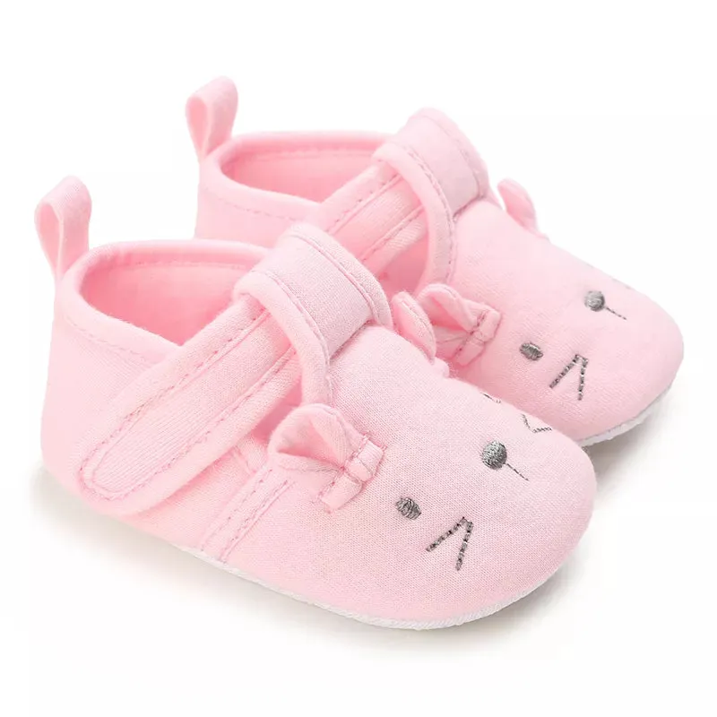 Princess Pink Soft Sole Baby Shoes