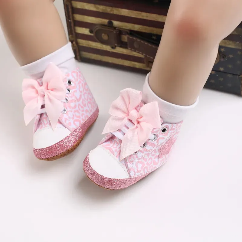 Princess Pink Soft Sole Baby Shoes