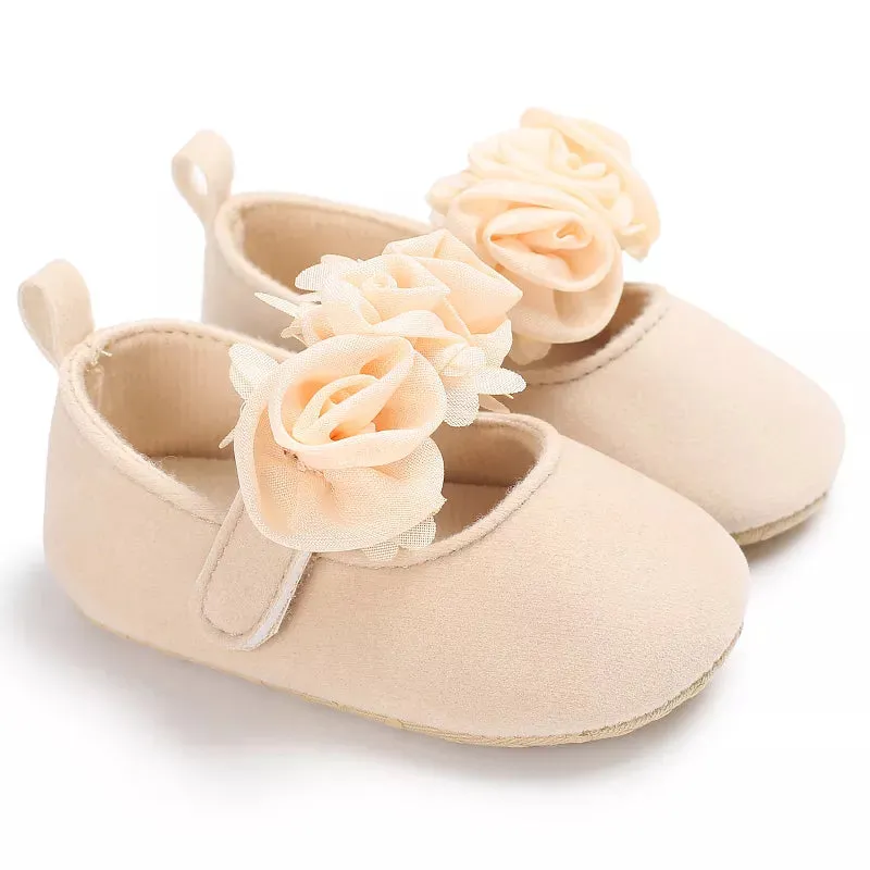Princess Pink Soft Sole Baby Shoes