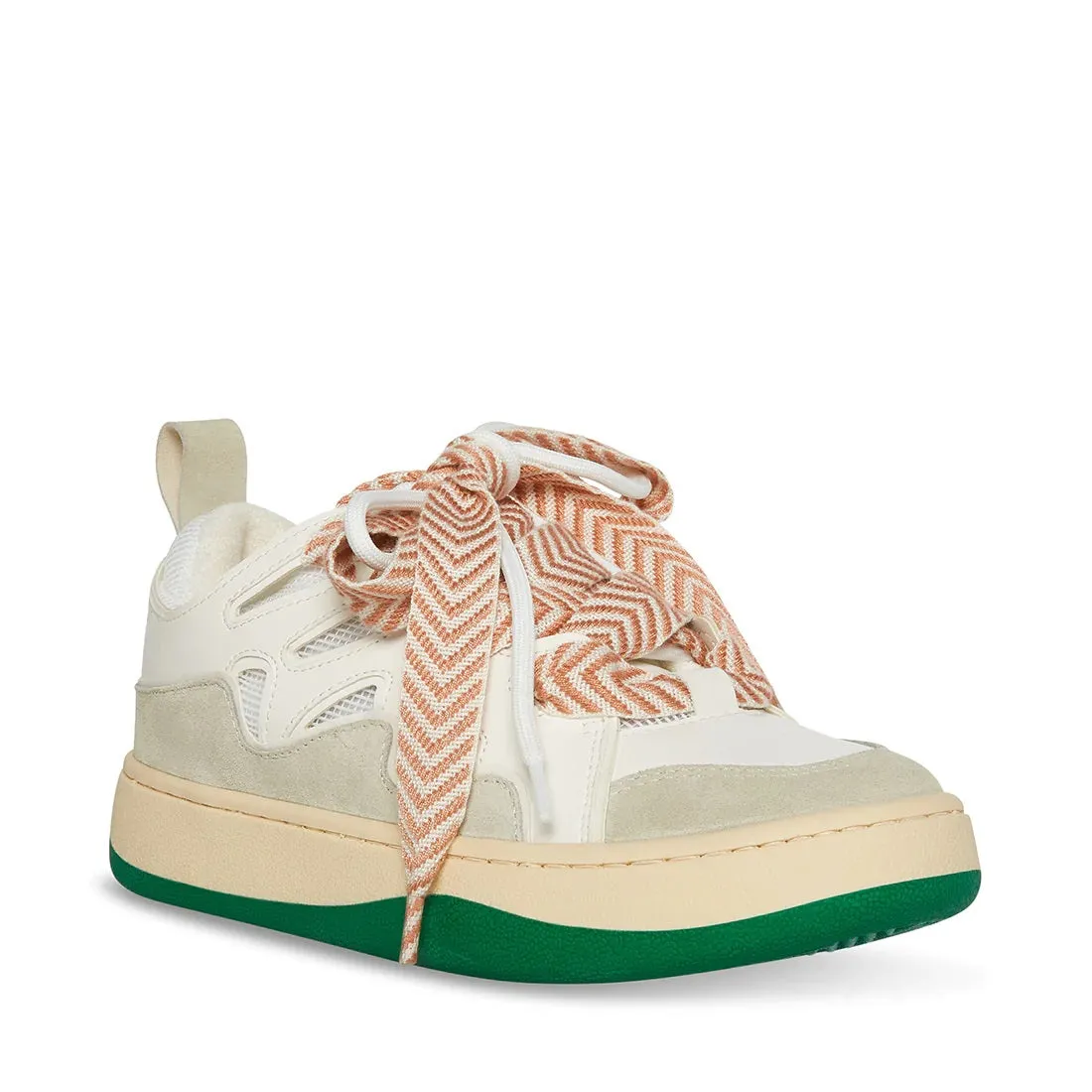 Roaring Sneakers in White Green