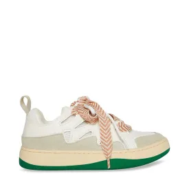 Roaring Sneakers in White Green