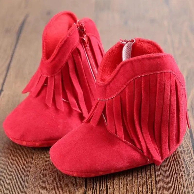 Soft-Sole Baby Mossasin Shoes