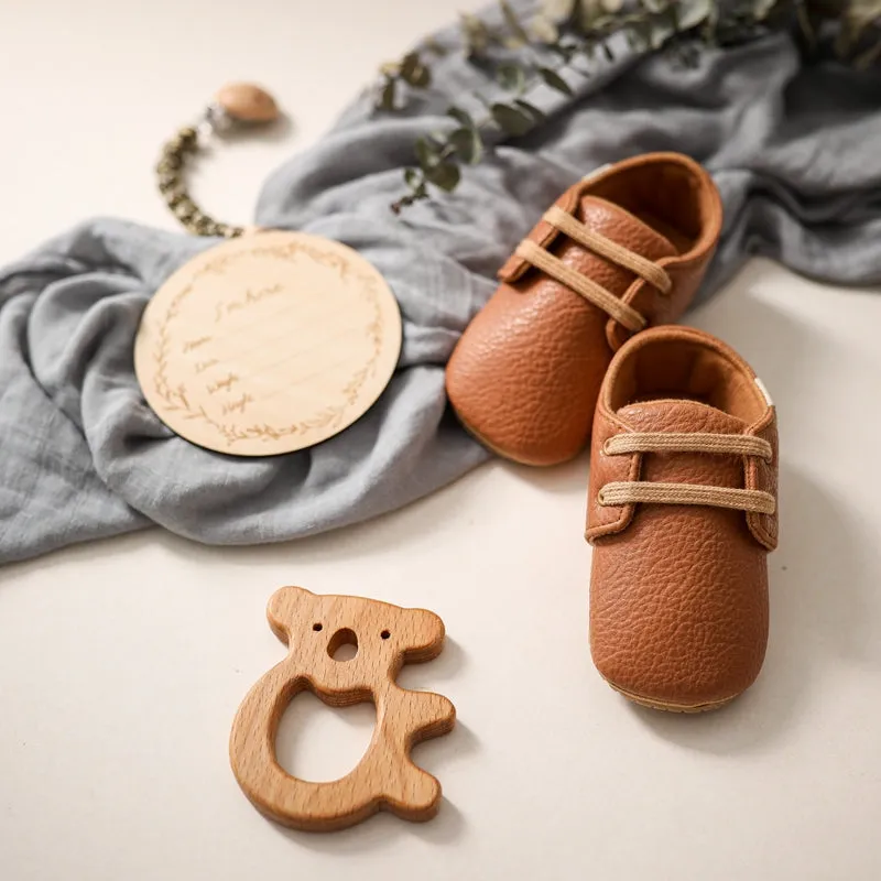 Taylor Soft Sole Shoes - Tan