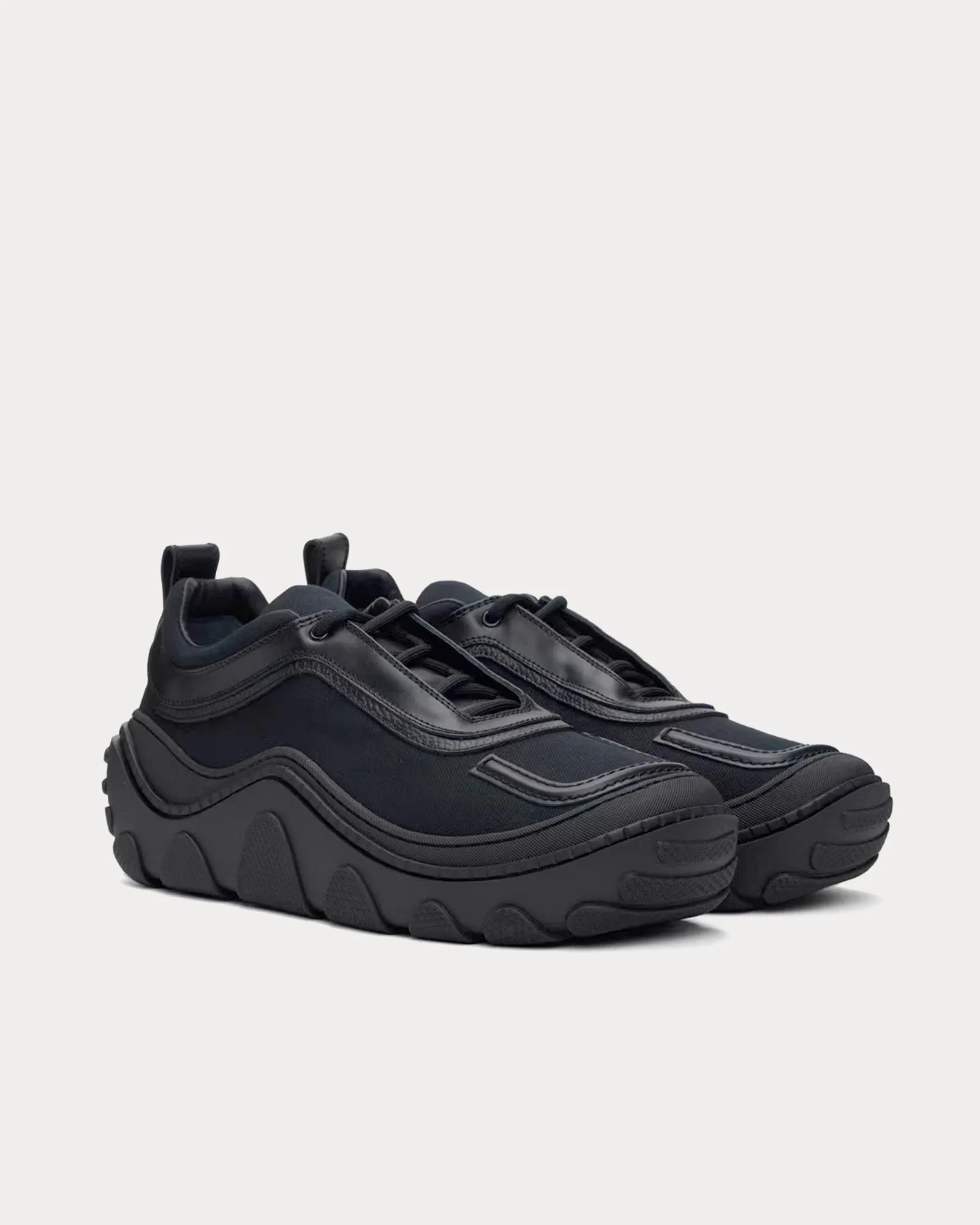 Tonkin Canvas Black Low Top Sneakers