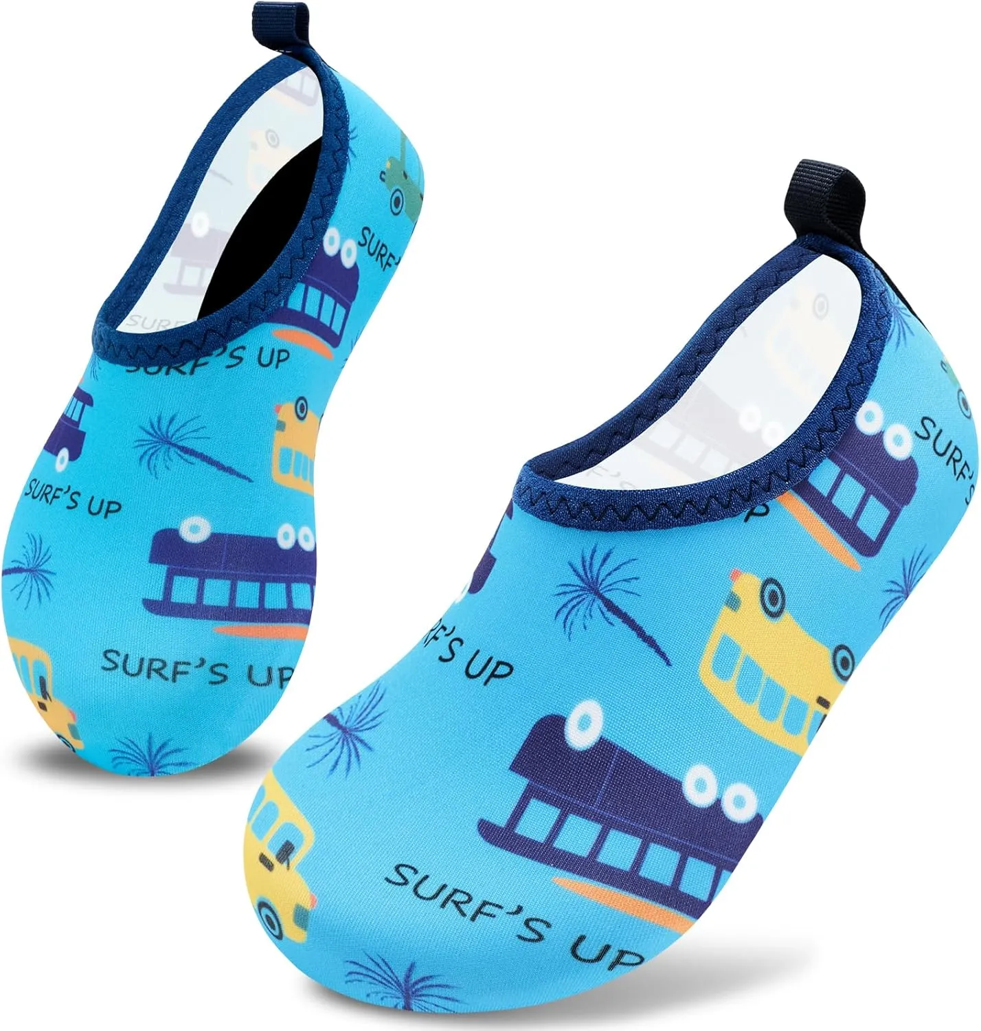 VIFUUR Kids Water Shoes Girls Boys Quick Dry Aqua Socks for Beach Swim Outdoor Sports